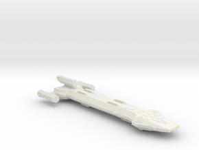 3788 Scale Hydran X-Ship Ranger-X Heavy Cruiser CV in White Natural Versatile Plastic