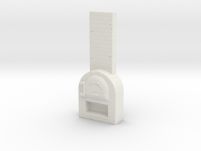 Brick Oven 1/64 in White Natural Versatile Plastic