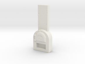 Brick Oven 1/24 in White Natural Versatile Plastic