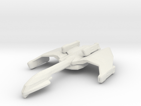 Romulan Firehawk Class 1/4800 Attack Wing in White Natural Versatile Plastic