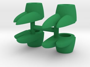 Repto Rep-Toes in Green Processed Versatile Plastic