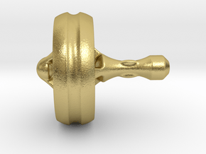 Top  in Natural Brass