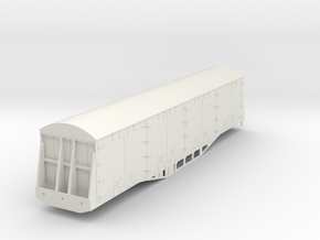 7mm UKF Fertiliser wagon in White Natural Versatile Plastic