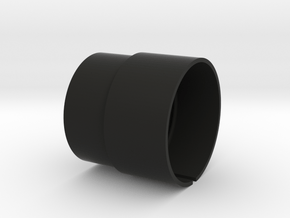 LEDHolder-fits2inOpticalTube in Black Natural Versatile Plastic