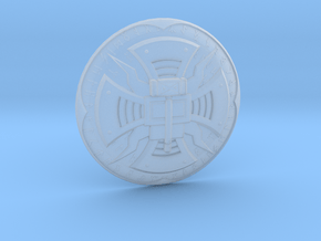 centurion Arjac Rockfist shield 01 in Tan Fine Detail Plastic