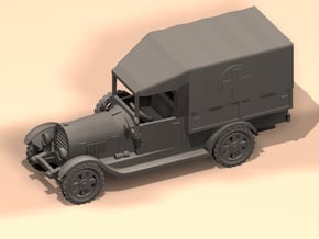 1/100 WW1 ambulance in Tan Fine Detail Plastic