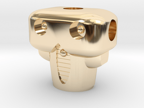 Acroyear II Torso in 14k Gold Plated Brass