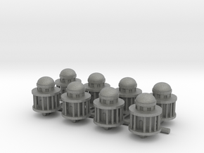 1/285 Scale Generic Capital Dome x8 in Gray PA12