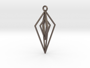 Damocles in Polished Bronzed Silver Steel