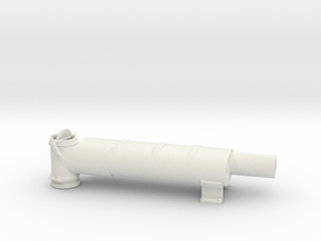 Elco Muffler v66 in White Natural Versatile Plastic