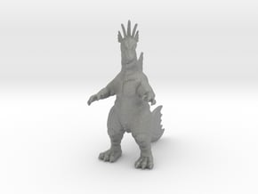 Titanosaurus 75mm kaiju monster miniature game dnd in Gray PA12