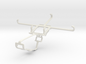 Controller mount for Xbox One & Samsung Galaxy S20 in White Natural Versatile Plastic