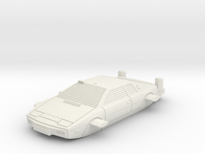 JBond car sub 007 in White Natural Versatile Plastic: 1:100