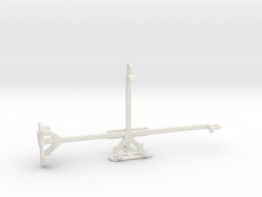 Realme C15 Qualcomm Edition tripod mount in White Natural Versatile Plastic