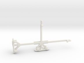 Samsung Galaxy S20 tripod & stabilizer mount in White Natural Versatile Plastic