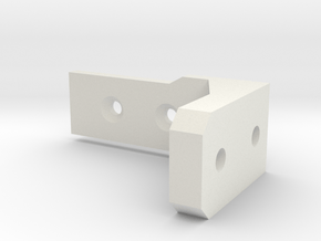 Sensor Bracket in White Natural Versatile Plastic