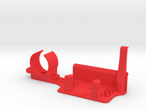 XP Deus Organizer (for 5x9 HF Elliptical) in Red Processed Versatile Plastic