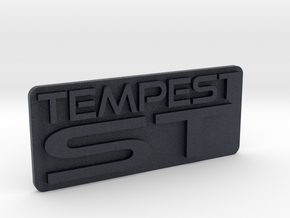 Tempest ST dash emblem in Black PA12