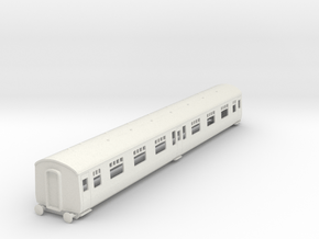 o-87-cl126-trailer-composite-coach in White Natural Versatile Plastic