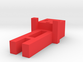 人偶造型面紙盒 in Red Processed Versatile Plastic
