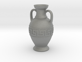 Ancient Greek Amphora - 6cm height in Gray PA12