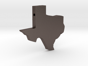 Texas in Polished Bronzed Silver Steel