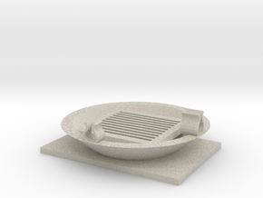 A distinctive ashtray in Natural Sandstone: Medium