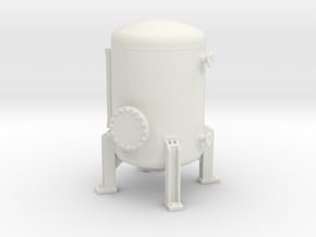 Autoclave Pressure Tank 1/72 in White Natural Versatile Plastic