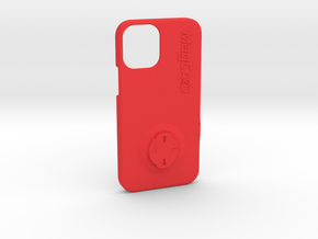 iPhone 12 Mini Wahoo Mount Case in Red Processed Versatile Plastic