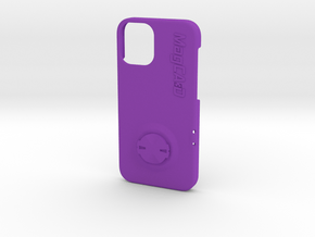 iPhone 12 Mini Garmin Mount Case in Purple Processed Versatile Plastic