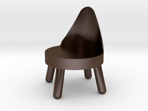  Starfish chair in Polished Bronze Steel