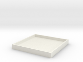 Separte storage box in White Natural Versatile Plastic