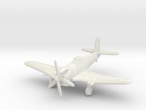 1/285 (6mm) Curtiss XF14C in White Natural Versatile Plastic