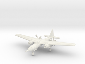 1/285 (6mm) Curtiss XP-71 in White Natural Versatile Plastic