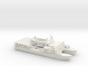 1/600 Scale USS Ortolan ASR-22 in White Natural Versatile Plastic