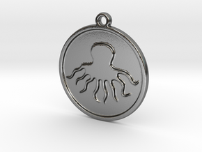 Octopus in Polished Silver