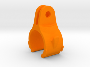 Exposure Small GoPro Mount in Orange Processed Versatile Plastic
