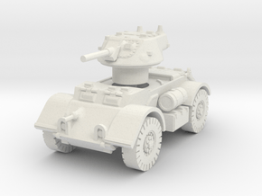 T17E1 Staghound Mk I 1/87 in White Natural Versatile Plastic