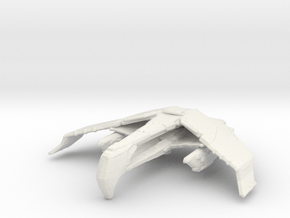 Romulan Augur Class 1/7000 Attack Wing in White Natural Versatile Plastic