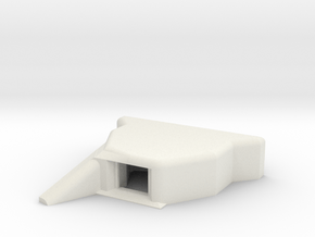 Regelbau 677 Bunker 1/72 in White Natural Versatile Plastic