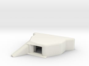 Regelbau 677 Bunker 1/144 in White Natural Versatile Plastic
