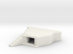 Regelbau 677 Bunker 1/200 in White Natural Versatile Plastic