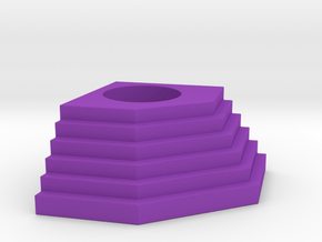 Ghostbusters Library Steps Anti-Ball Capture v2 in Purple Processed Versatile Plastic