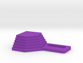 Ghostbusters Library Steps Anti-Ball Capture v1 in Purple Processed Versatile Plastic