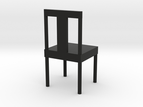 mini chair in Black Natural Versatile Plastic: Extra Small