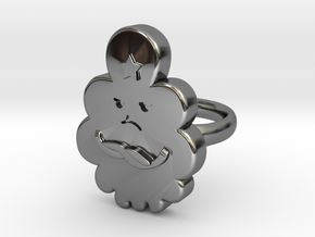 Lumpy Space Princess Ring (Small) in Fine Detail Polished Silver