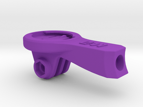 Garmin GoPro Easton ICM Mount - Short in Purple Processed Versatile Plastic