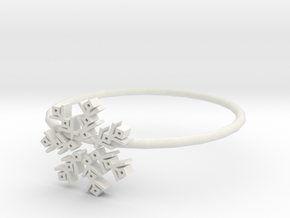 Winter Love in White Natural Versatile Plastic: Small