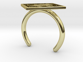 Spring Couplets-Spring in 18K Yellow Gold