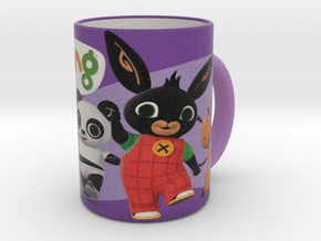 Bunny Bing Cup in Natural Full Color Sandstone